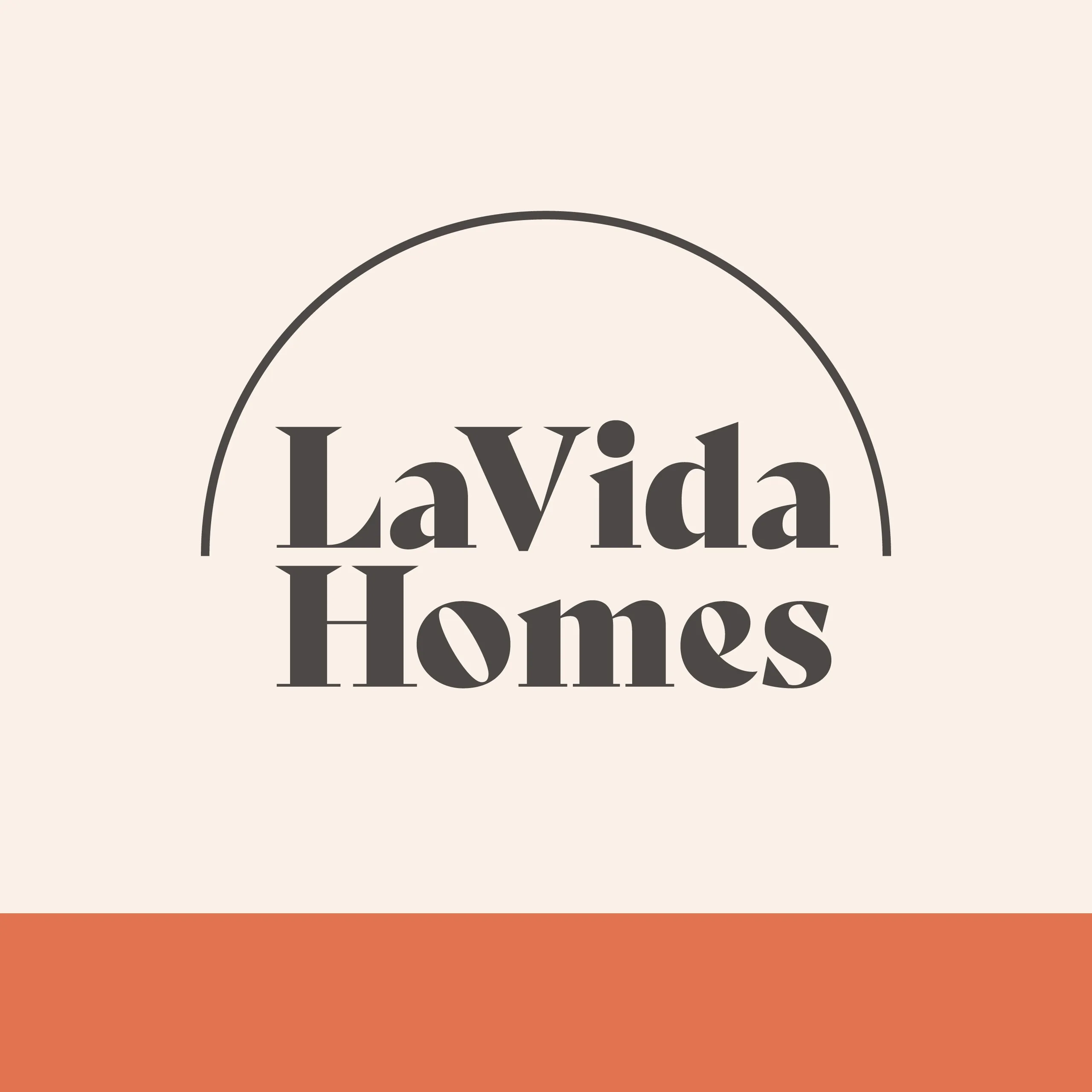 The La Vida Homes logo.